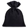 Katoenen zaks 26 x 35 cm - zwart Zwarte zakken