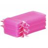 Organza zakjes 15 x 33 cm - roze Roze zakjes