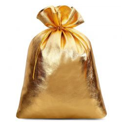 Metaalachtige zakjes 22 x 30 cm - goud metallic Metaalachtige zakken