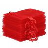 Organza zakjes 40 x 55 cm - rood Organza zakken