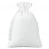 Fluwelen zakjes 22 x 30 cm - wit Velours tassen