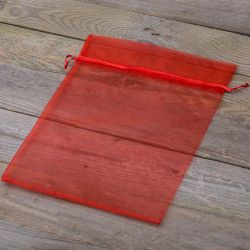 Organza zakjes 40 x 55 cm - rood Rode zakjes