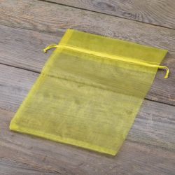 Organza zakjes 18 x 24 cm - geel Kledij en ondergoed