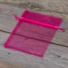 Organza zakjes 10 x 13 cm - fuchsia Lavendel en potpourri