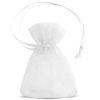 Organza zakjes 7 x 9 cm (SDB) - wit Kleine Zakjes 7x9 cm