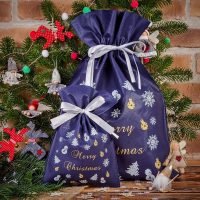 Nonwoven zakken 30 x 45 cm met print - Kerstmis Alle producten