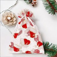 Organza zakjes 26 x 35 cm - Kerstmis Gelegenheden zakjes