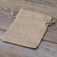 Jute zakjes 12 x 15 cm - natuurlijke kleur Lavendel en potpourri