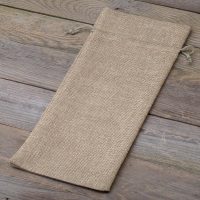 Jute zakjes 16 x 37 cm - natuurlijke kleur Jute zakjes