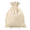 Zakjes à la linnen 13 x 18 cm - natuurlijke kleur Middelgrote Zakjes 13x18 cm
