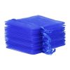 Organza zakjes 10 x 13 cm - blauw Lavendel en potpourri