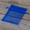 Organza zakjes 10 x 13 cm - blauw Kerst tassen