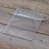 Organza zakjes 12 x 15 cm - zilver Tafeldecoratie
