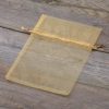 Organza zakjes 13 x 18 cm - goud Middelgrote zakjes