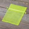 Organza zakjes 13 x 18 cm - neon groen Organza zakjes