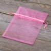 Organza zakjes 13 x 18 cm - roze Gelegenheden zakjes