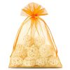 Organza zakjes 15 x 20 cm - oranje Oranje zakjes