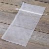 Organza zakjes 15 x 33 cm - wit Tuin- en huisplanten