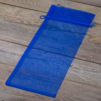 Organza zakjes 16 x 37 cm - blauw Tuin- en huisplanten