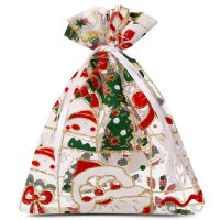 Organza zakjes 26 x 35 cm - Kerstmis Kerst tassen