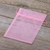 Organza zakjes 26 x 35 cm - lichtroze Organza zakken