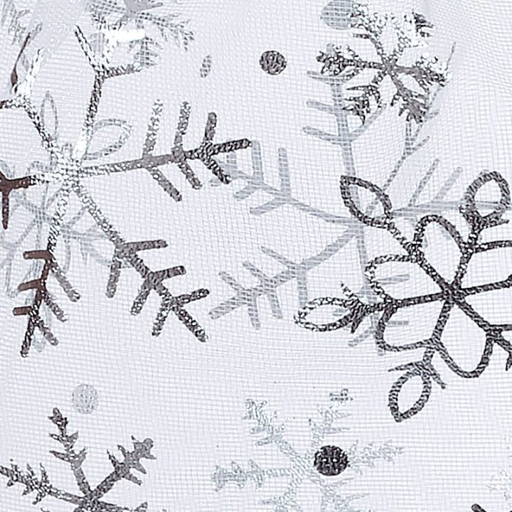 Organza zakjes 8 x 10 cm - Kerstmis / 2 Organza zakjes