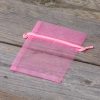 Organza zakjes 8 x 10 cm - roze Kleine Zakjes 8x10 cm