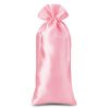 Satijnen zakje 16 x 37 cm - lichtroze Middelgrote Zakjes 16x37 cm