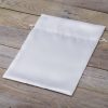 Satijnen zakjes 22 x 30 cm - wit Witte zakjes