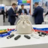 Linnen zakjes als zakelijke verpakking voor promotionele gadgets
