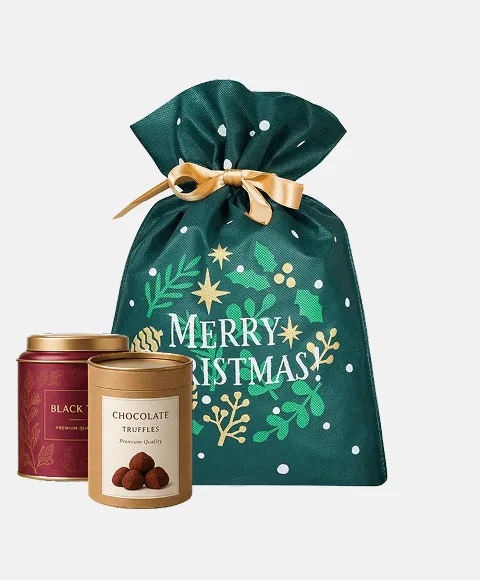 Bedrukte kerstzakjes voor uw bedrijf en relatiegeschenken 72