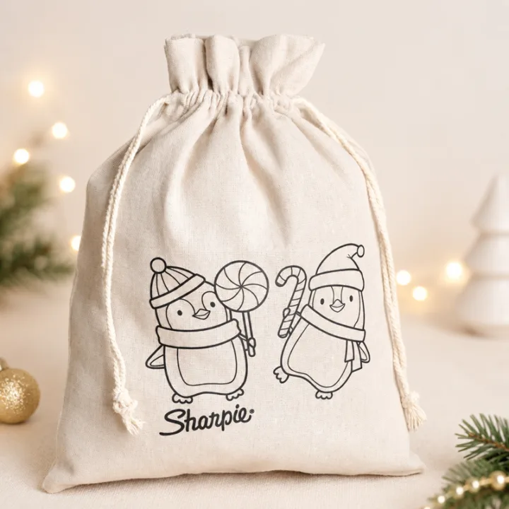 Bedrukte kerstzakjes voor uw bedrijf en relatiegeschenken 92