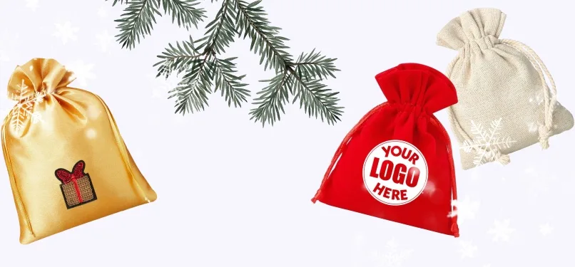 Homepage 6 Kerst cadeauzakjes met eigen logo